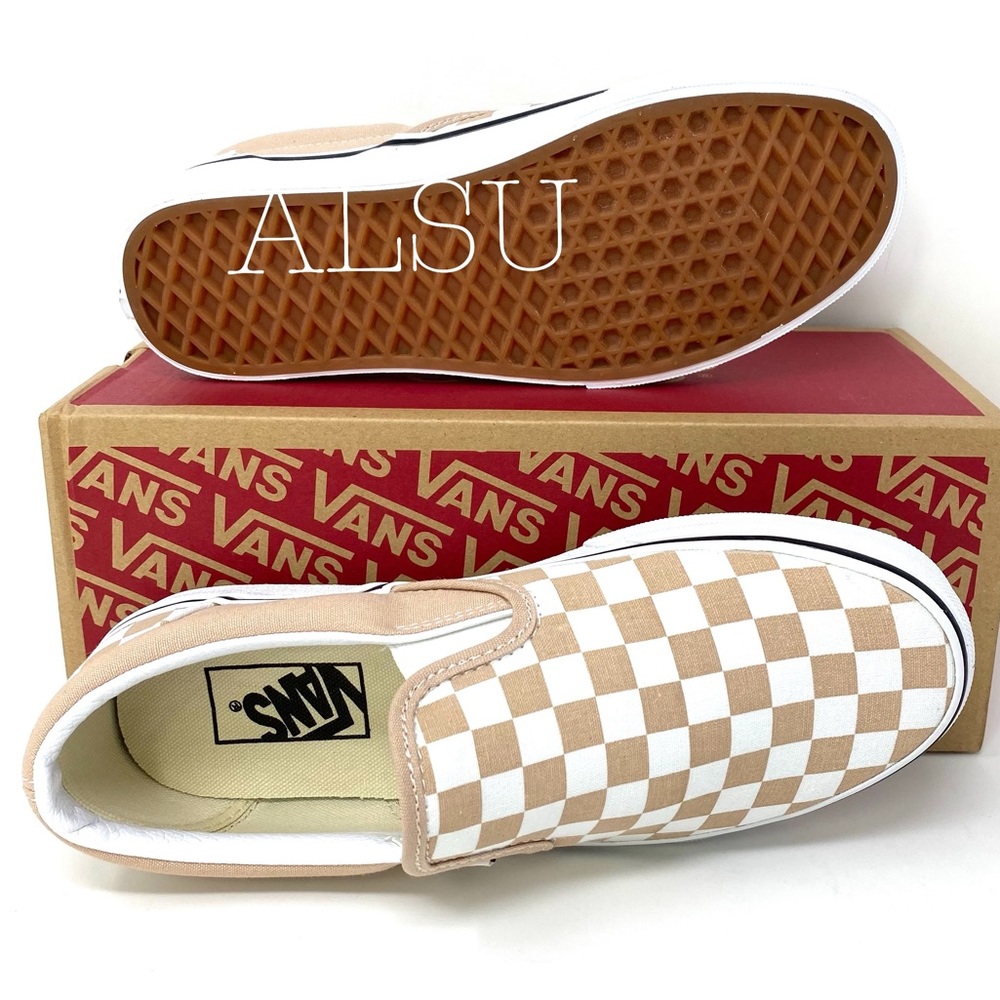 VANS Classic Checkerboard Slip On Frappe Women’s Size Sneakers VN0A38F7QCO - Picture 3 of 9